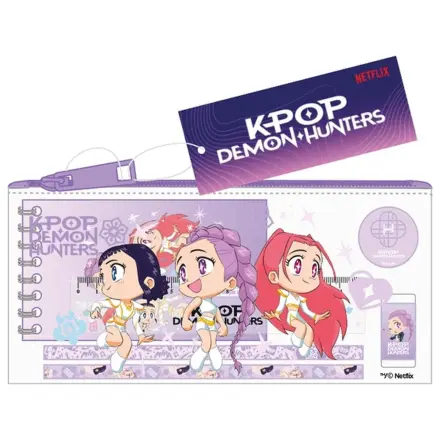 Kpop Demon Hunters Chibi Aktivitäten Schreibwaren-Set Produktfoto
