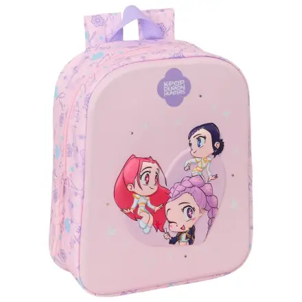 Kpop Demon Hunters Chibi LED 3D Rucksack 27cm Produktfoto