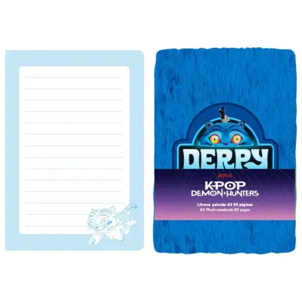 Kpop Demon Hunters Derpy A5 Plüsch Notizbuch Produktfoto