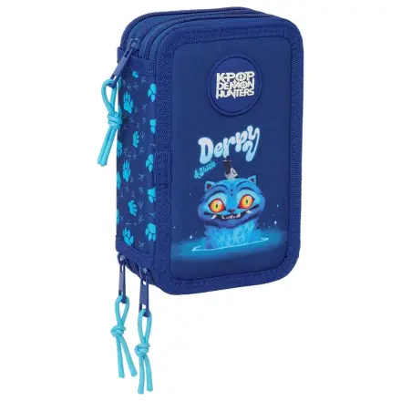 Kpop Demon Hunters Derpy dreifaches Federmäppchen 37-teilig Produktfoto