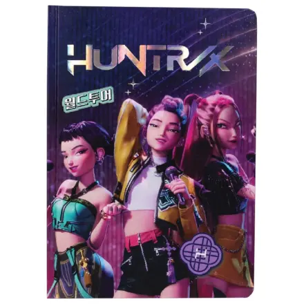 KPop Demon Hunters A5 Notizbuch Huntr/x Produktfoto