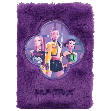 KPop Demon Hunters A5 Notizbuch Huntr/x Plüschtier Produktfoto