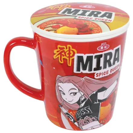 Kpop Demon Hunters Tasse mit Deckel Huntr/x Ramen Produktfoto