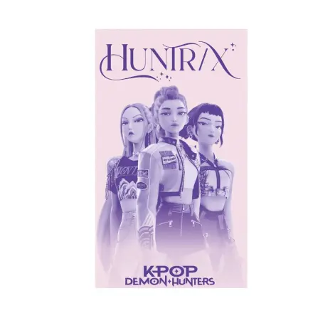 KPop Demon Hunters Huntrix Mikrofasertuch Produktfoto