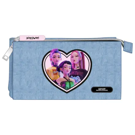 Kpop Demon Hunters Huntrix Dreifach Federmappe Produktfoto