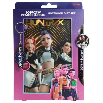 KPop Demon Hunters Notizbuch Geschenkset Golden Produktfoto