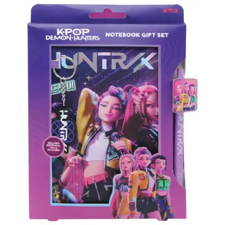 KPop Demon Hunters Notizbuch Geschenk Set Huntr/x Produktfoto