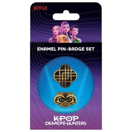 KPop Demon Hunters Anstecker-Set Golden Produktfoto