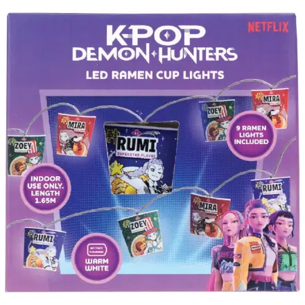 KPop Demon Hunters Lichterkette Ramen Produktfoto