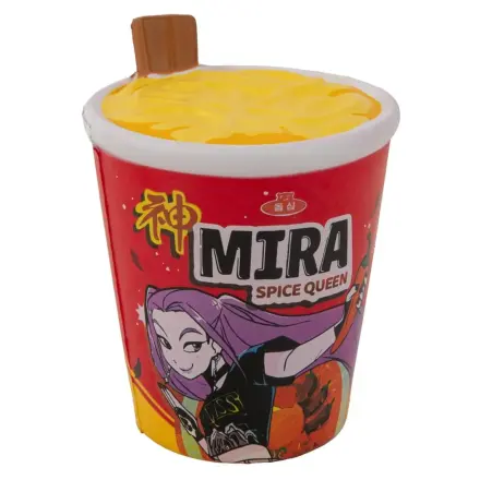 KPop Demon Hunters Squishy Anti-Stress-Figur Mira Spice Queen Noodles Produktfoto