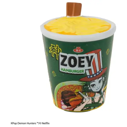 KPop Demon Hunters Squishy Anti-Stress Figur Zoey Hamburger Nudeln Produktfoto