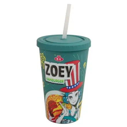 KPop Demon Hunters Becher Zoey Hamburger Produktfoto