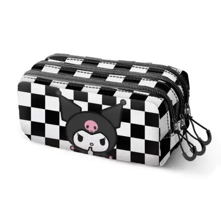Kuromi Hello Kitty Dreifaches Mäppchen Produktfoto
