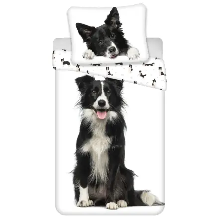 Dog Border Collie Bettbezug Produktfoto