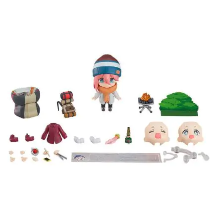 Laid-Back Camp Nendoroid Actionfigur Nadeshiko Kagamihara: Solo Camp Ver. DX Edition 10 cm Produktfoto