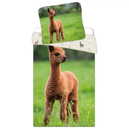 Llama Field Kinder-, Vorschul-Bettbezug Produktfoto