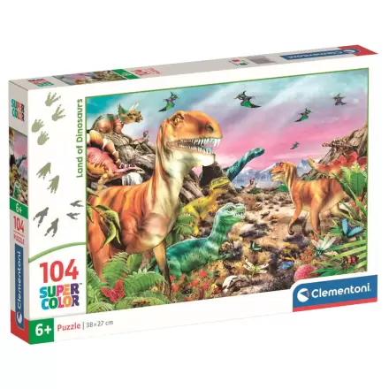Land Of Dinosaurs Puzzle 104St Produktfoto