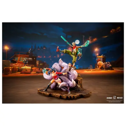 League of Legends Statue im Maßstab 1/10 2XKO Ekko & Ahri Diorama 30 cm Produktfoto
