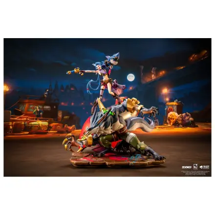 League of Legends Statue 1/10 2XKO Jinx & Warwick Diorama 37 Zentimeter Produktfoto