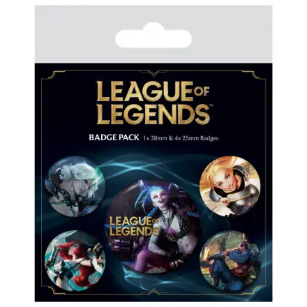 League of Legends Pack 5 Abzeichen Produktfoto