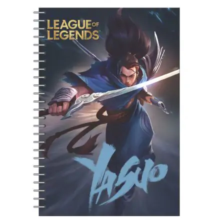 League of Legends B/5 Spiralliniertes Notizbuch 70 Seiten Produktfoto