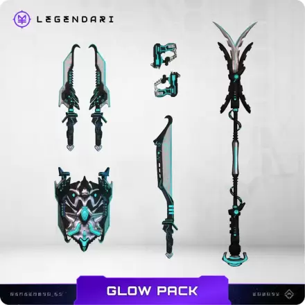 Legendari Zubehör-Set Glow Weapons Pack termékfotója