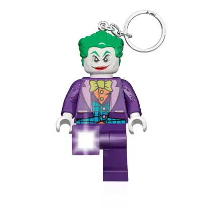 LEGO DC Comics leuchtender Schlüsselanhänger Joker 8 cm Produktfoto