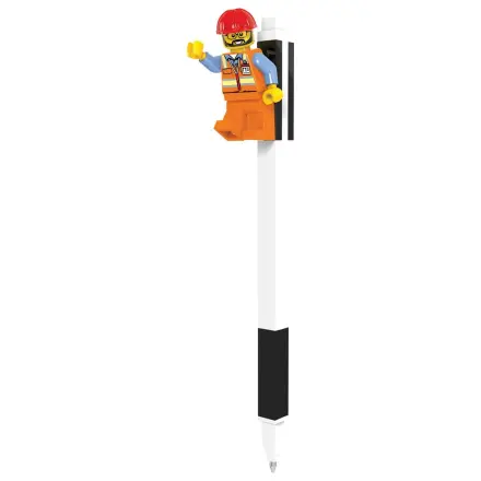 Lego schwarzer Gelstift mit Minifigur Produktfoto