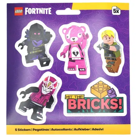 Lego Fortnite Sticker Set Hit The Bricks Produktfoto