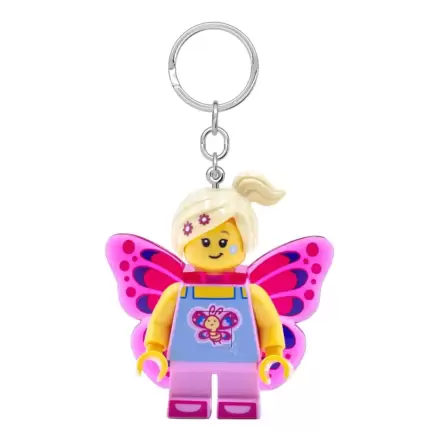 LEGO Iconic beleuchteter Schlüsselanhänger Butterfly Girl 8 cm Produktfoto