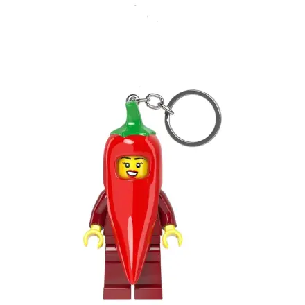 Lego Minifigur Leuchtender Schlüsselanhänger Chili Kostüm Produktfoto