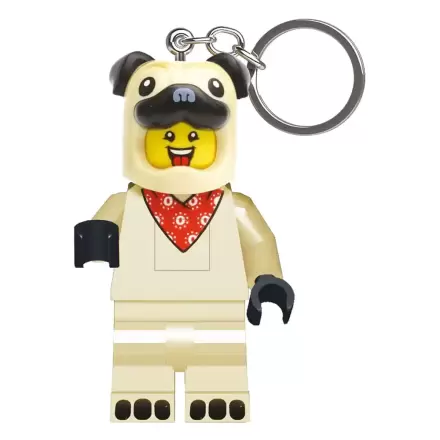 LEGO Minifigures Schlüsselanhänger mit Leuchtfunktion Pug 8 cm termékfotója