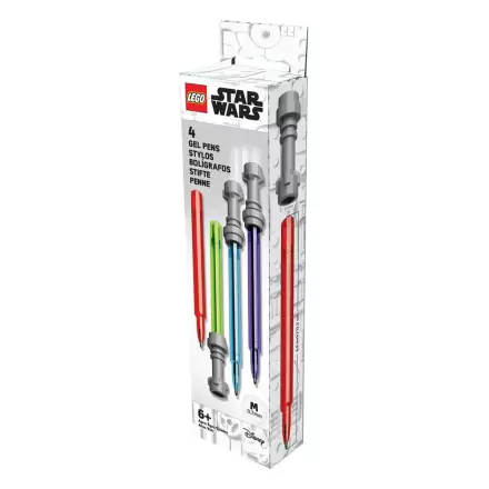 LEGO Star Wars Gel Stifte 4er-Pack Lightsaber Produktfoto