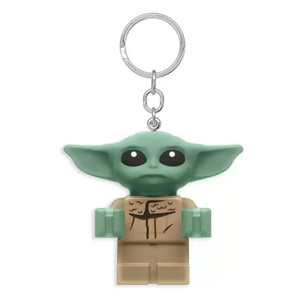 LEGO Star Wars The Mandalorian Leucht-Schlüsselanhänger Grogu 8 cm Produktfoto