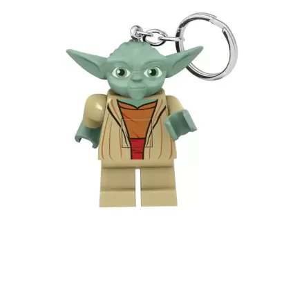 LEGO Star Wars Leucht Schlüsselanhänger Yoda 8 cm Produktfoto