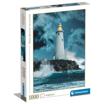 Lighthouse in the Storm Puzzle 1000 Teile Produktfoto