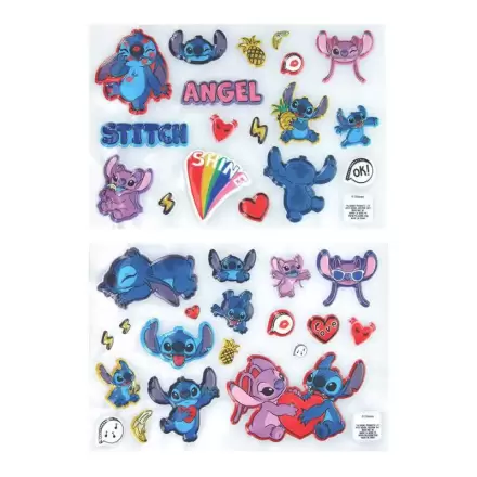 Lilo & Stitch 3D Vinyl Aufkleber Set Stitch termékfotója