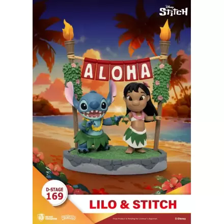 Lilo & Stitch D-Stage PVC Diorama Lilo & Stitch 16 cm Produktfoto