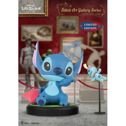 Lilo & Stitch Mini Egg Attack Figur Stitch Art Gallery Serie Stitch und Scrum 8 cm termékfotója