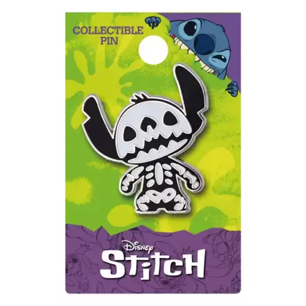 Lilo & Stitch Ansteck-Pin Skeleton Stitch Produktfoto
