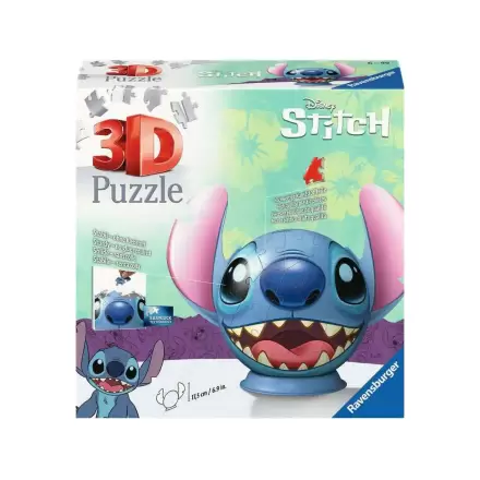 Lilo & Stitch 3D Puzzle Ball mit Ohren Stitch (72 Teile) termékfotója