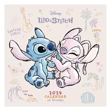 Lilo & Stitch Kalender 2024 Stitch & Angel termékfotója