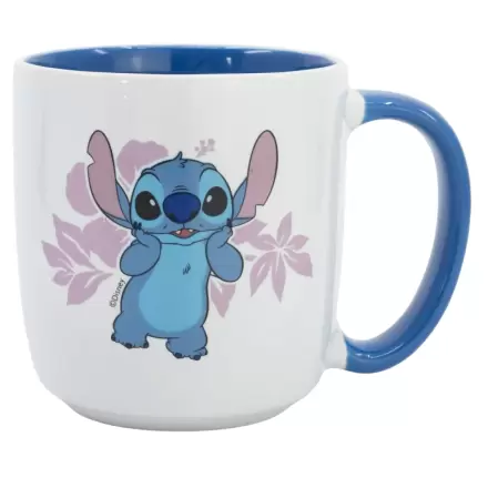 Lilo & Stitch Tasse Stitch pink Flowers 385 ml Produktfoto