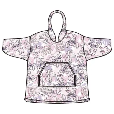 Lilo & Stitch Angel Sweat Poncho für Erwachsene Produktfoto