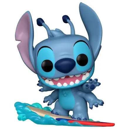 Lilo & Stitch Funko POP! Vinyl Figur Stitch on Surfboard Exklusive Ausgabe 9 cm Produktfoto
