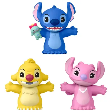 Lilo & Stitch Little People Sammler Mini Figuren 3er-Pack Stitch & The Cousins 7 cm Produktfoto
