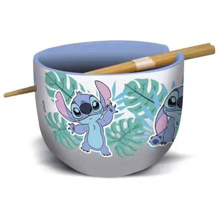 Lilo & Stitch Ramenschale mit Essstäbchen Stitch Aloha Produktfoto