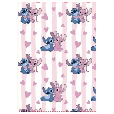 Lilo & Stitch Stitch & Angel Flanell-Decke Produktfoto