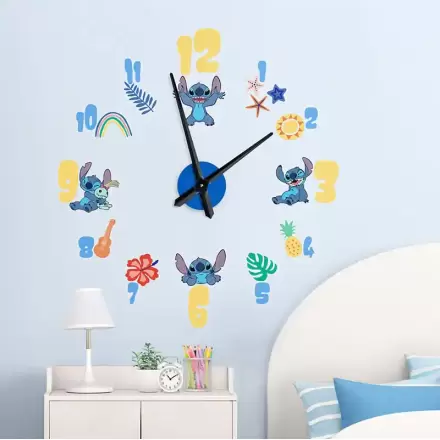 Lilo & Stitch Klebe Wanduhr Stitch Produktfoto
