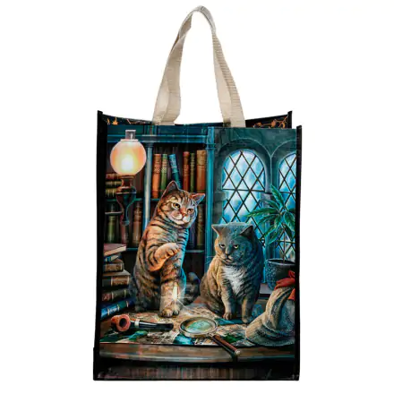 Lisa Parker Purrrlock Holmes Cat Einkaufstasche Produktfoto